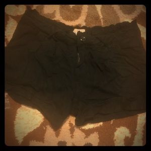 Cute and comfy black shorts